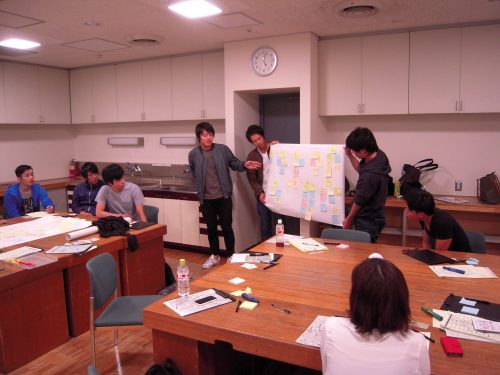 最後に成果発表(若者からの提案です)
